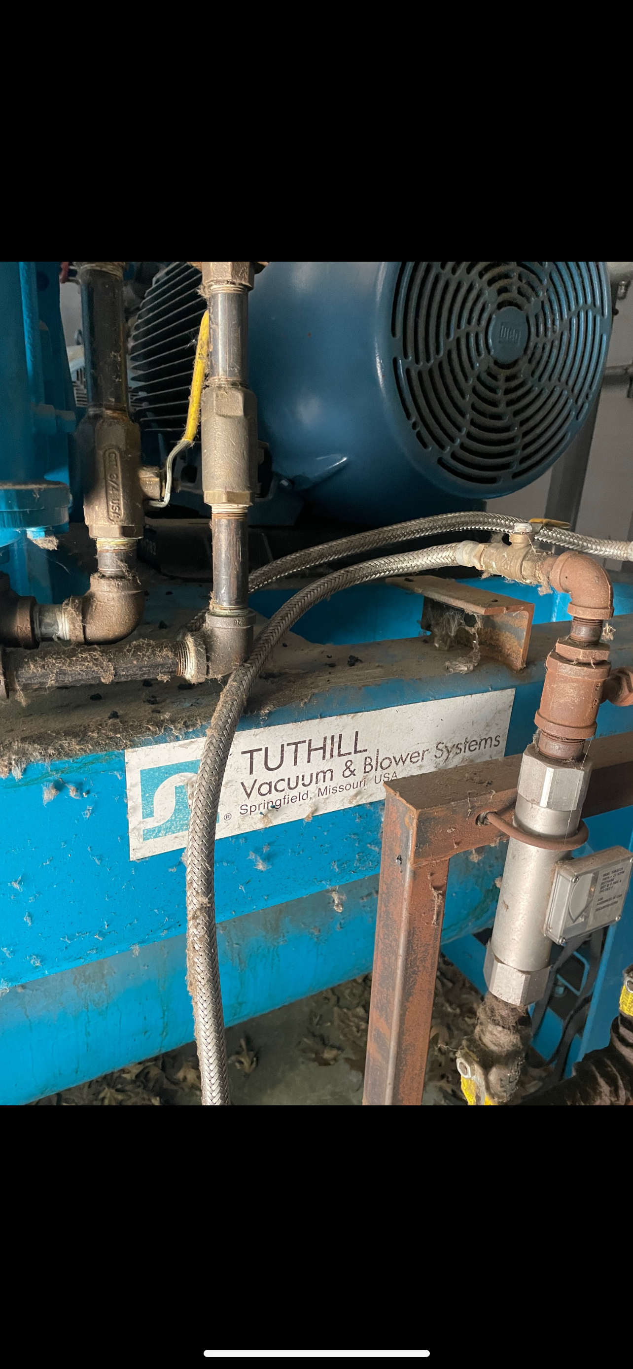 TUTHILL Vacuum & Blower System ***Sold